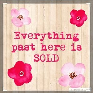 Everything past here is sold. 🙂